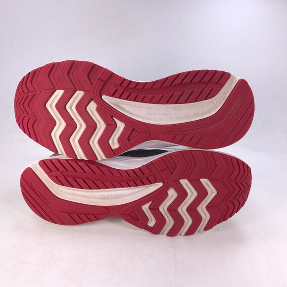 Saucony Cohesion 14 Trail Running Shoe Mens Size 8 S20628-2 Gray Red - Picture 6 of 9